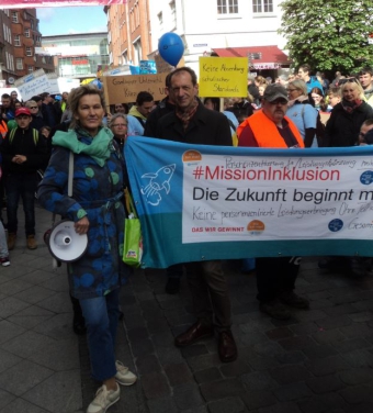 Demonstration zum Europäischen Protesttag 2019